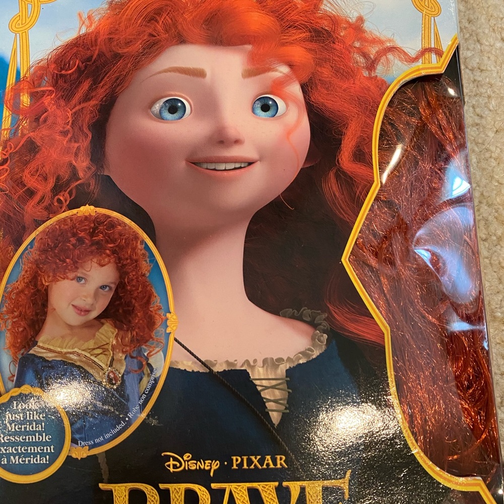 Merida’s wig and accessories